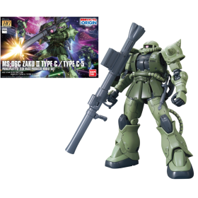 GUNDAM The Origin - Model Kit - HG 1/144 - Zaku II Type C/C-5