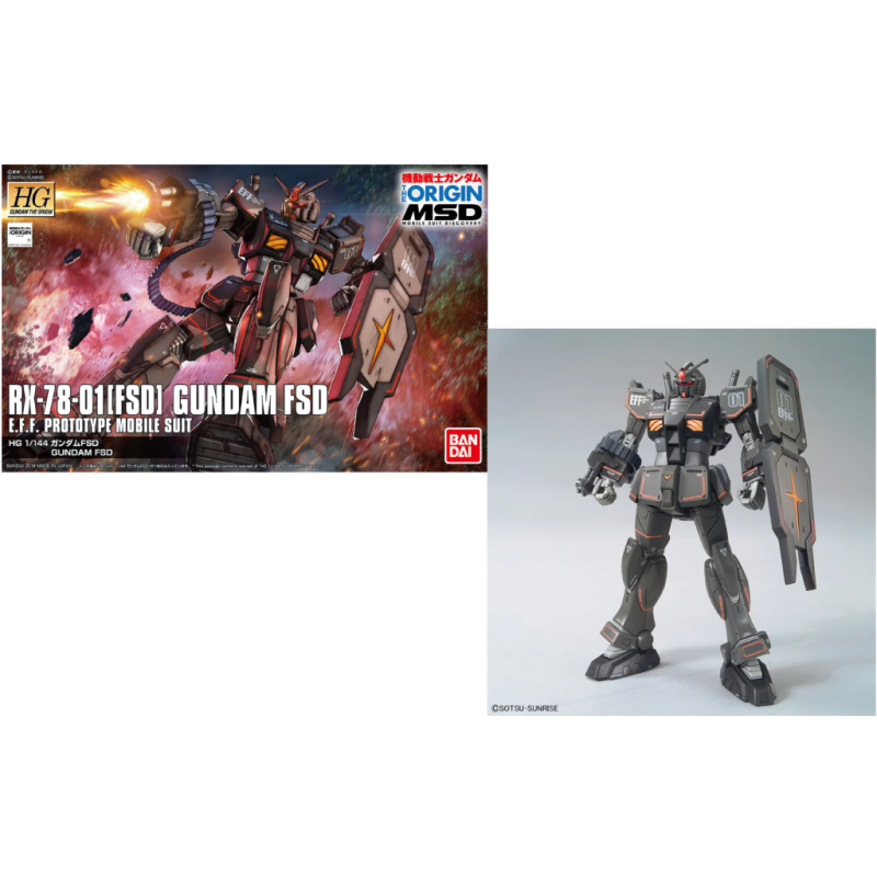 GUNDAM The Origin - Model Kit - HG 1/144 - Gundam FSD GUNDAM The Origin - Model Kit - HG 1/144 - Gundam FSD