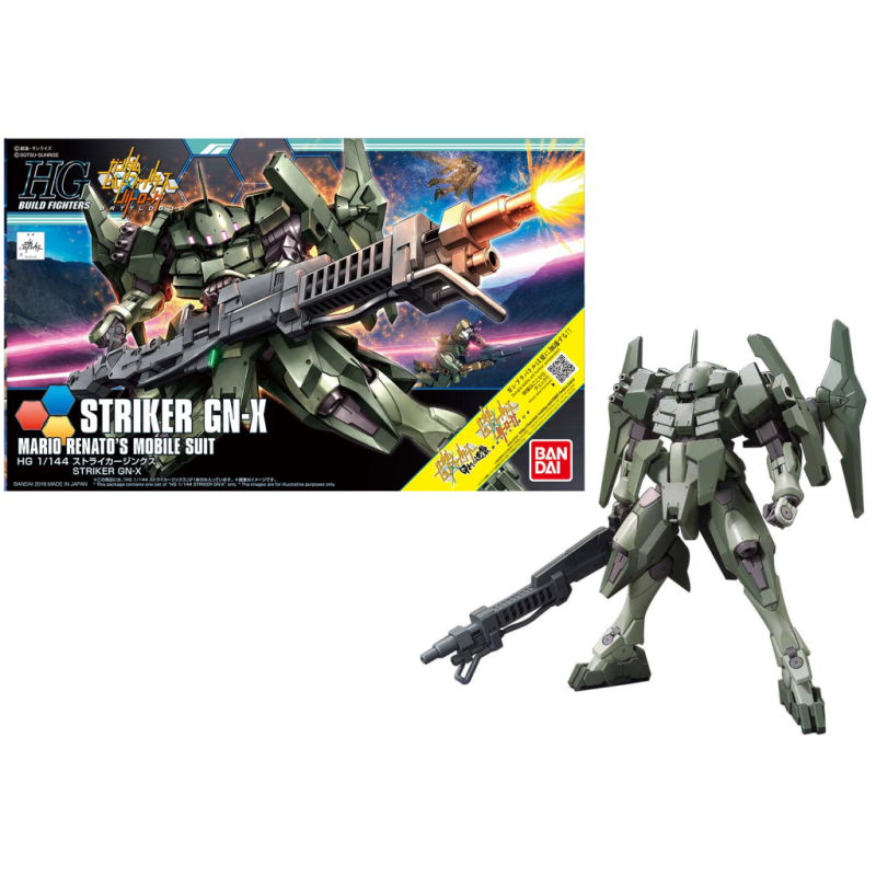 GUNDAM Build Fighters - Model Kit - HG 1/144 - Striker GN-X GUNDAM Build Fighters - Model Kit - HG 1/144 - Striker GN-X