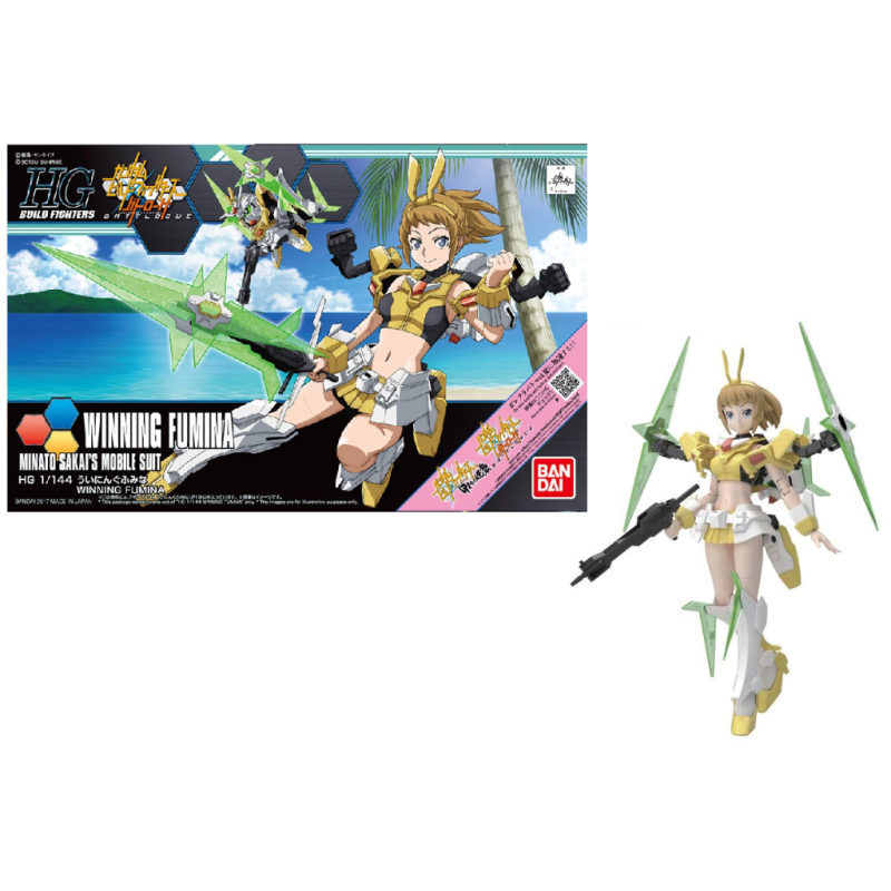 GUNDAM Build Fighters - Model Kit - HG 1/144 - Winning Fumina GUNDAM Build Fighters - Model Kit - HG 1/144 - Winning Fumina