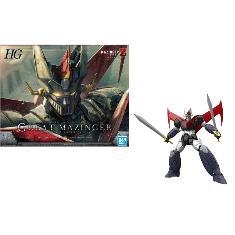 MAZINGER - Model Kit - HG 1/144 Great Mazinger Infinity Vers. MAZINGER - Model Kit - HG 1/144 Great Mazinger Infinity Vers.