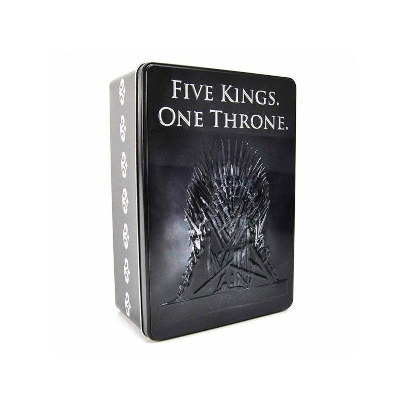 GAME OF THRONES - Boite Metal 16 x 24 x 8 - Five Kings GAME OF THRONES - Boite Metal 16 x 24 x 8 - Five Kings