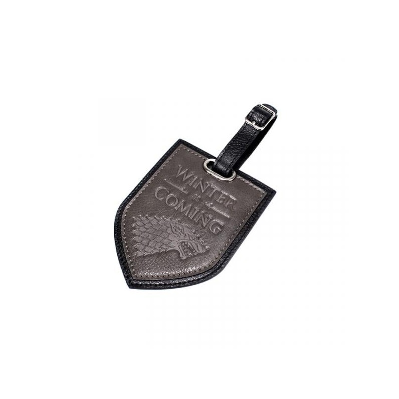 GAME OF THRONES - Luggage Tag - Stark 'Winter is Coming' GAME OF THRONES - Luggage Tag - Stark 'Winter is Coming'