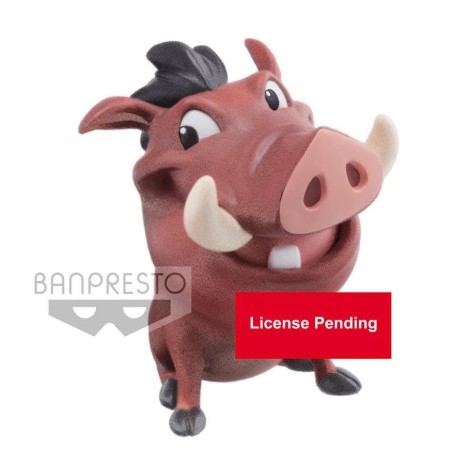 DISNEY - Fluffy Puffy - Lion King - Pumbaa - 7cm