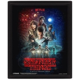 STRANGER THINGS - 3D Lenticular Poster 26X20 - One Sheet