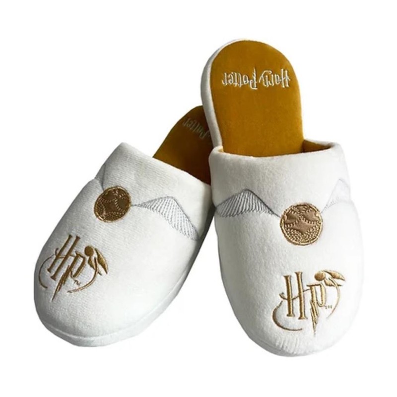 HARRY POTTER - Pantoufles Femme - Golden Snitch EU 38-41 HARRY POTTER - Pantoufles Femme - Golden Snitch EU 38-41