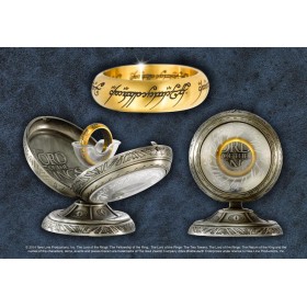LORD OF THE RINGS - Anneau Unique - Acier doré - Taille US 14 FR 72.7