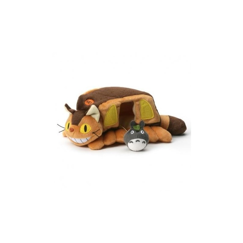 STUDIO GHIBLI - Peluche Totoro - Catbus House - 24cm STUDIO GHIBLI - Peluche Totoro - Catbus House - 24cm