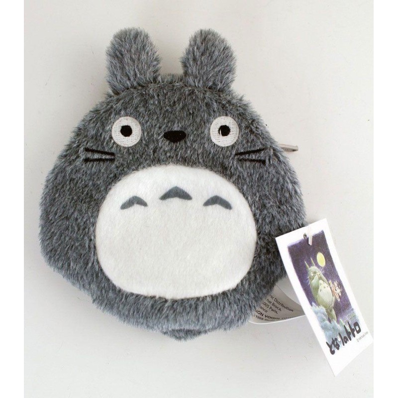 STUDIO GHIBLI - Coin Purse Totoro Plush Grey - 12 cm STUDIO GHIBLI - Coin Purse Totoro Plush Grey - 12 cm