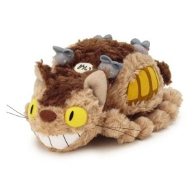 STUDIO GHIBLI - Peluche Medium Fluffy Cat Bus - 26 cm