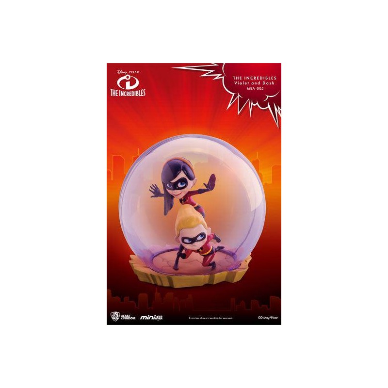 DISNEY THE INCREDIBLES - Fig Mini Egg Attack - Violet & Dash - 8cm DISNEY THE INCREDIBLES - Fig Mini Egg Attack - Violet & Dash - 8cm