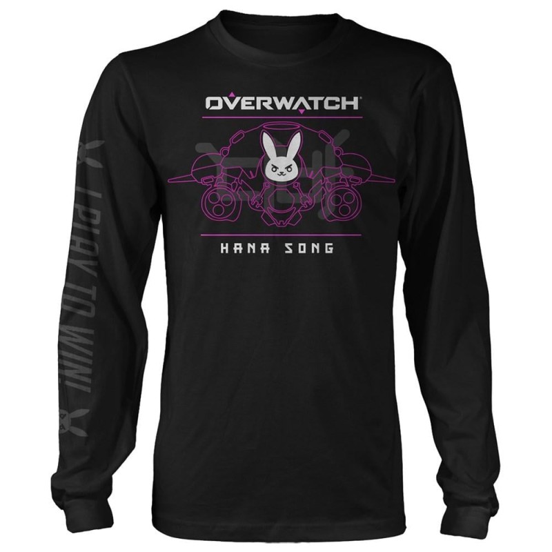 OVERWATCH - Battle Meka D.VA Long Sleeve Tee (L) OVERWATCH - Battle Meka D.VA Long Sleeve Tee (L)