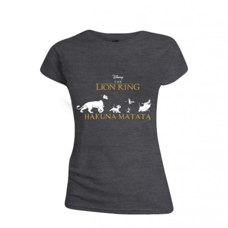 DISNEY - T-Shirt - Le Roi Lion : Hakuna Matata - GIRL (XL)
