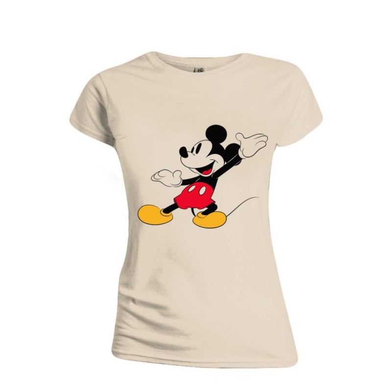 DISNEY - T-Shirt - Mickey Mouse Happy Face - GIRL (XL) DISNEY - T-Shirt - Mickey Mouse Happy Face - GIRL (XL)