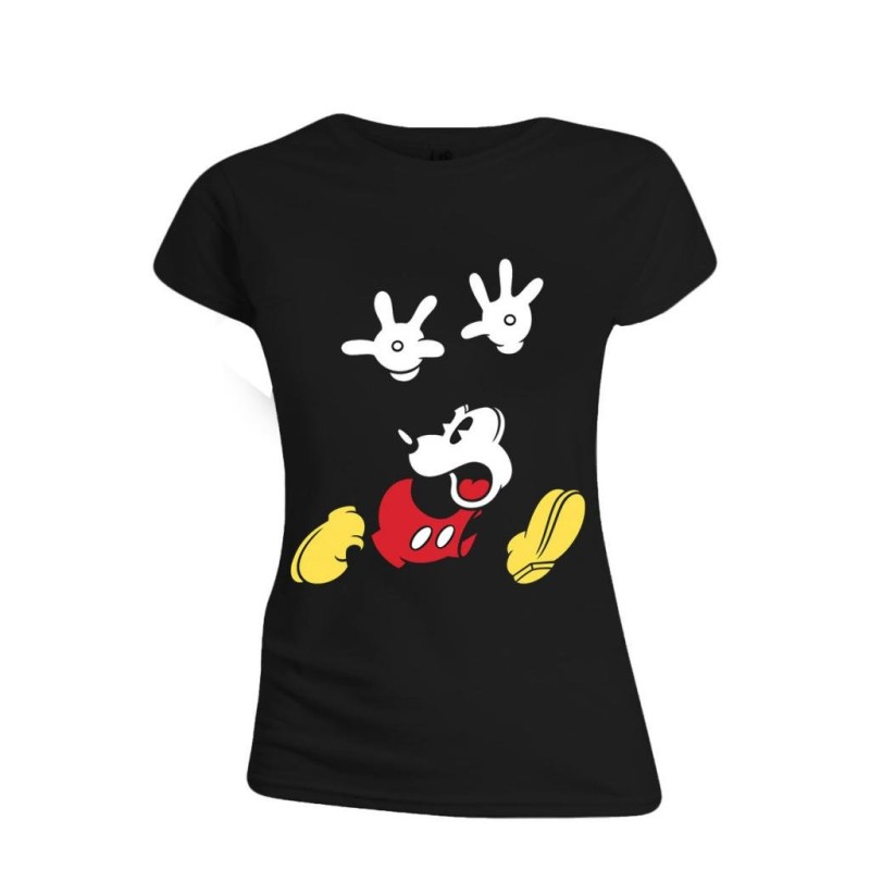 DISNEY - T-Shirt - Mickey Mouse Panic Face - GIRL (XL) DISNEY - T-Shirt - Mickey Mouse Panic Face - GIRL (XL)