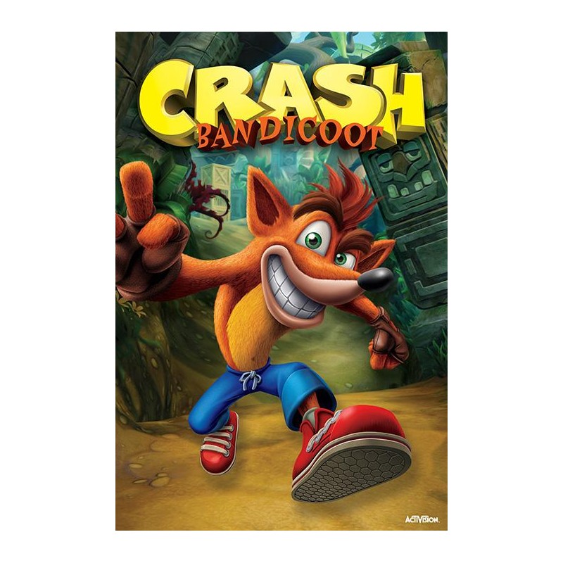 CRASH BANDICOOT - Poster 61x91 - Next Gen Bandicoot CRASH BANDICOOT - Poster 61x91 - Next Gen Bandicoot