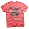 KARATE KID - T-Shirt Miyagi's Super Defence Waxing - Red (S)