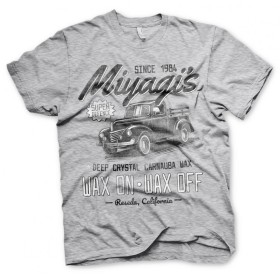 KARATE KID - T-Shirt Miyagi's Super Defence Waxing - Grey (XL)