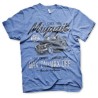 KARATE KID - T-Shirt Miyagi's Super Defence Waxing - Blue (S)