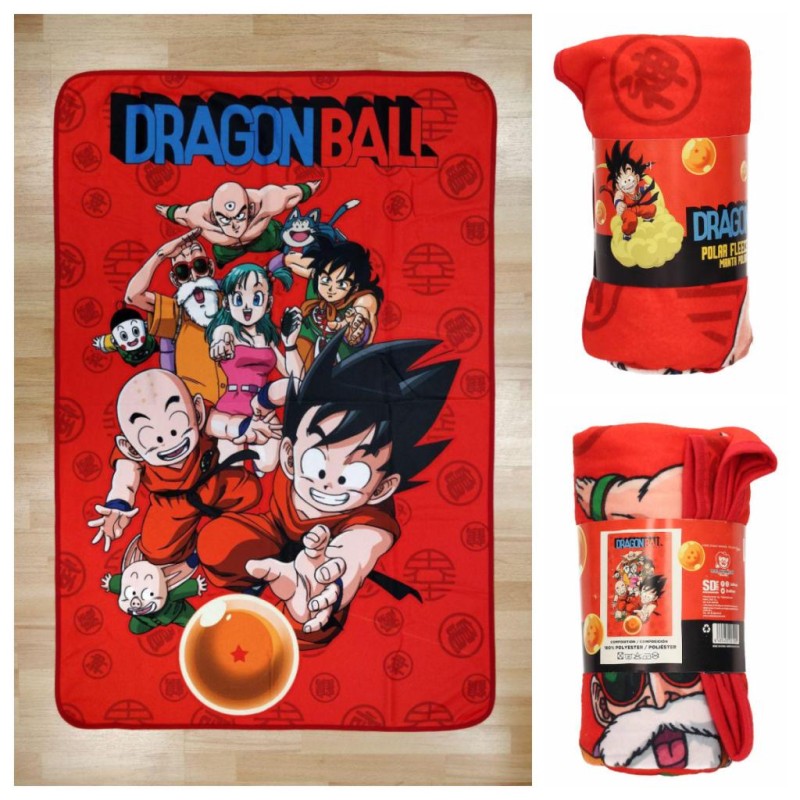 DRAGON BALL - Plaid 100X150 cm - Characters DRAGON BALL - Plaid 100X150 cm - Characters