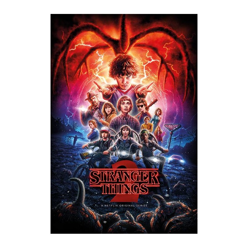 STRANGER THINGS - Poster 61x91 - Saison 2 STRANGER THINGS - Poster 61x91 - Saison 2