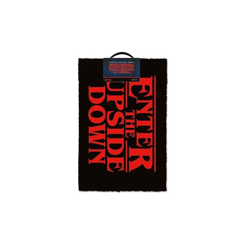 STRANGER THINGS - Paillasson 40X60 - Enter the Upside Down STRANGER THINGS - Paillasson 40X60 - Enter the Upside Down