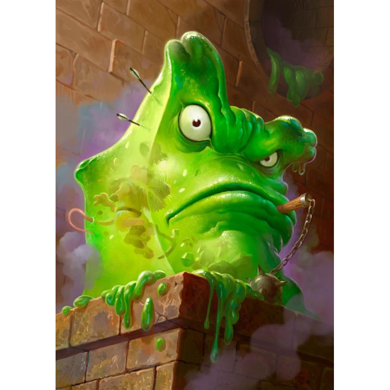 HEARTHSTONE - Magnetic Metal Poster 31x21 - Carnivorous Cube HEARTHSTONE - Magnetic Metal Poster 31x21 - Carnivorous Cube