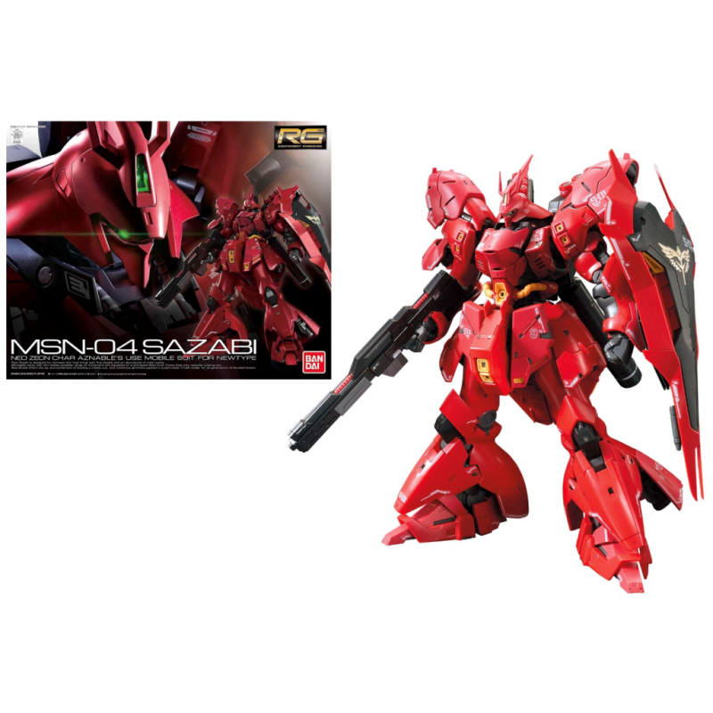 GUNDAM - Model Kit - Real Grade - MSN-04 Sazabi GUNDAM - Model Kit - Real Grade - MSN-04 Sazabi