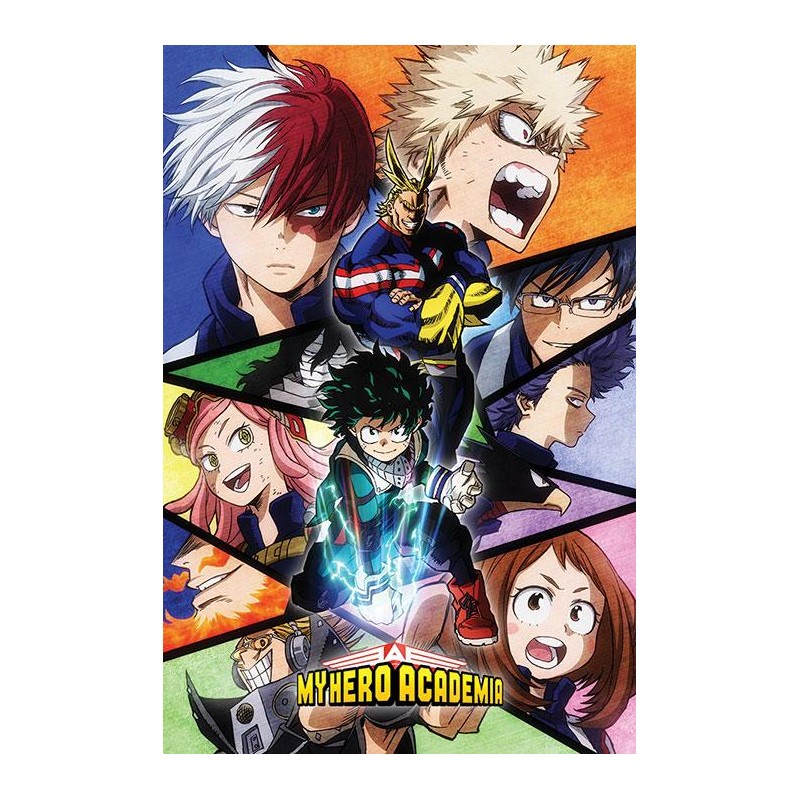 MY HERO ACADEMIA - Poster 61x91 - Characters Mosaic MY HERO ACADEMIA - Poster 61x91 - Characters Mosaic