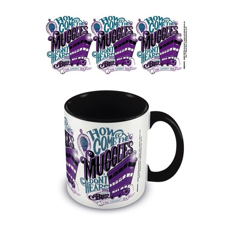 HARRY POTTER - Knight Bus Black - Mug intérieur coloré 315ml HARRY POTTER - Knight Bus Black - Mug intérieur coloré 315ml