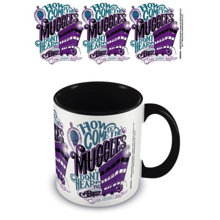 HARRY POTTER - Knight Bus Black - Mug intérieur coloré 315ml