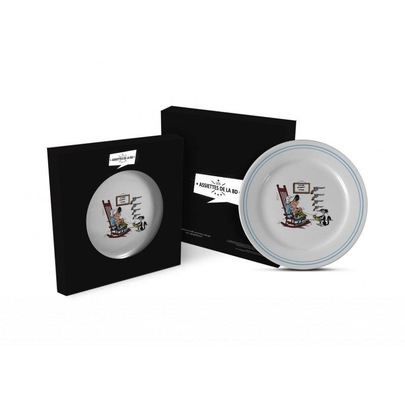 LUCKY LUKE - Assiette 23cm - Dalton Mother LUCKY LUKE - Assiette 23cm - Dalton Mother