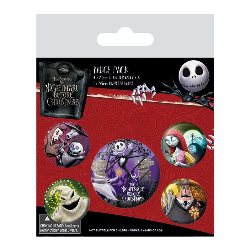 NBX - Pack 5 Badges - Characters