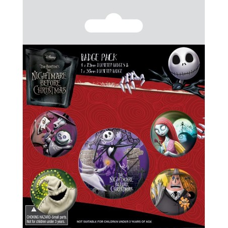 NBX - Pack 5 Badges - Characters