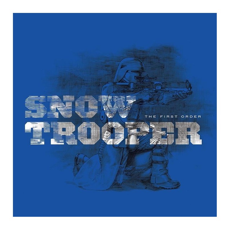 STAR WARS - Canvas 40X40 '18mm' - Episode VII - Snowtrooper Blue STAR WARS - Canvas 40X40 '18mm' - Episode VII - Snowtrooper Blue