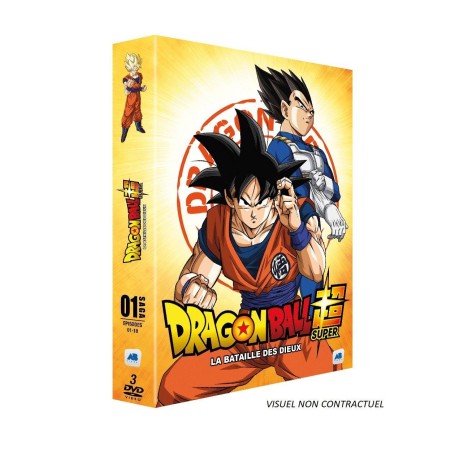 DRAGON BALL SUPER - Vol 1 - La Bataille des Dieux (3DVD)