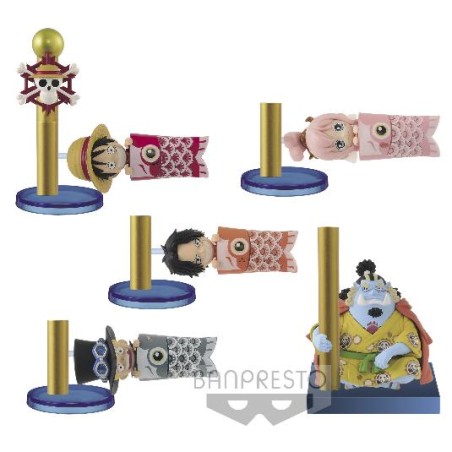 ONE PIECE - Figurine WCF Carp Streamer - Modéle Aléatoire