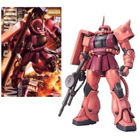 GUNDAM - Model Kit - MG 1/100 - MS-06S Char's Zaky Ver. 2.0 - 18CM