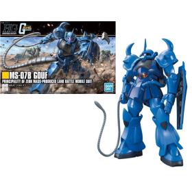 GUNDAM - Model Kit - HG 1/144 - MS-07B Gouf - 13CM