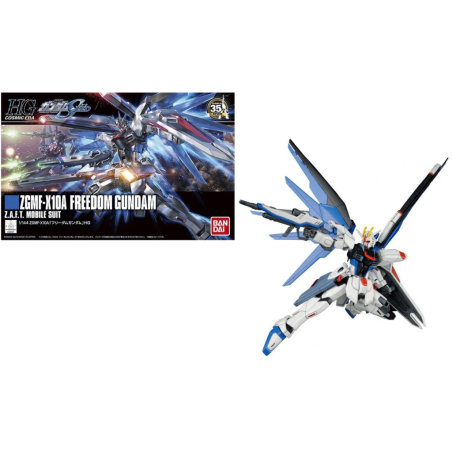 GUNDAM - Model Kit - HG 1/144 - ZGMF-X10A Freedom Gundam - 13CM