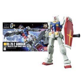 GUNDAM - Model Kit - HG 1/144 - RX-78-2 Gundam - 13CM