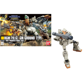 GUNDAM - Model Kit - HG 1/144 - GM Ground Type - 13CM