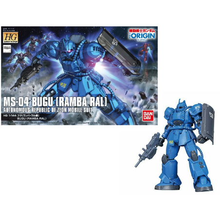 GUNDAM The Origin - Model Kit - HG 1/144 - MS-04 Bugu Ramba Ral