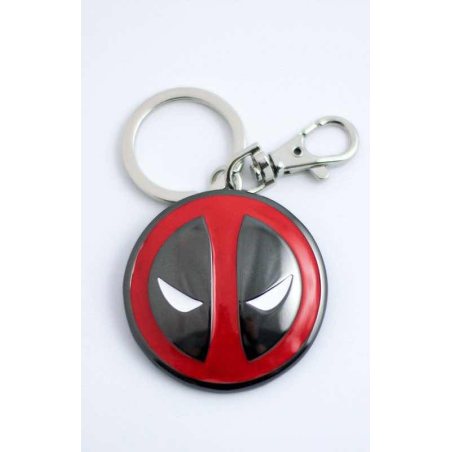 MARVEL - 3D Metal Keychain Blister Box - Deadpool Logo