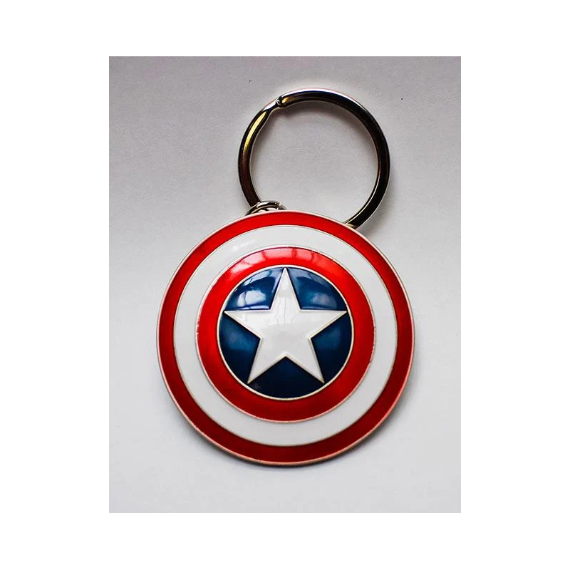 MARVEL - 3D Metal Keychain Blister Box - Captain America Shield MARVEL - 3D Metal Keychain Blister Box - Captain America Shield