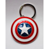 MARVEL - 3D Metal Keychain Blister Box - Captain America Shield