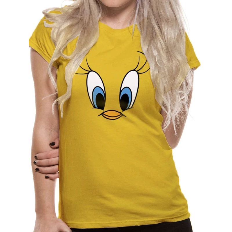 LOONEY TUNES - T-Shirt IN A TUBE- Tweety Face GIRL (XL) LOONEY TUNES - T-Shirt IN A TUBE- Tweety Face GIRL (XL)
