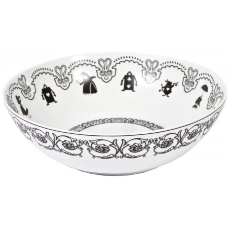 ALICE - Saladier Bas 'Porcelaine'
