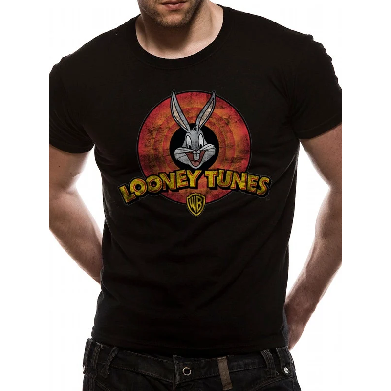 LOONEY TUNES - T-Shirt IN A TUBE- Destroy Logo (XL) LOONEY TUNES - T-Shirt IN A TUBE- Destroy Logo (XL)