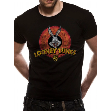 LOONEY TUNES - T-Shirt IN A TUBE- Destroy Logo (XL)